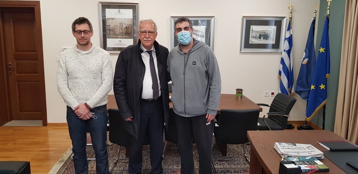 ΣΥΝΑΝΤΗΣΗ ΜΕ ΤΟΝ ΔΗΜΑΡΧΟ ΓΙΑ ΤΟ ΠΡΟΒΛΗΜΑ ΤΟΥ ΝΕΡΟΥ